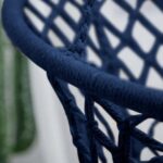 Плетена Садова Гойдалка Підвісна FUNFIT BLUE - Зображення 6