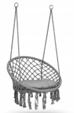 Підвісна Гойдалка Гамак з подушкою Garden Grey - Зображення 4