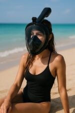 Маска для підводного плавання дайвінгу NETBUY NB-85713 розмір L/XL - Зображення 3