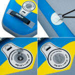 SUP-дошка надувна для плавання Rebel RBA-4500-BL 350см - Зображення 9