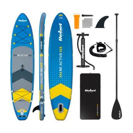 SUP-дошка надувна для плавання Rebel RBA-4500-BL 350см