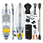 SUP-дошка для плавання комплект REBEL ACTIVE PRO RBA-4518 white 335см