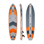SUP-дошка для пдавання комплект REBEL ACTIVE PRO RBA-4518 335 см оранжева - Зображення 2