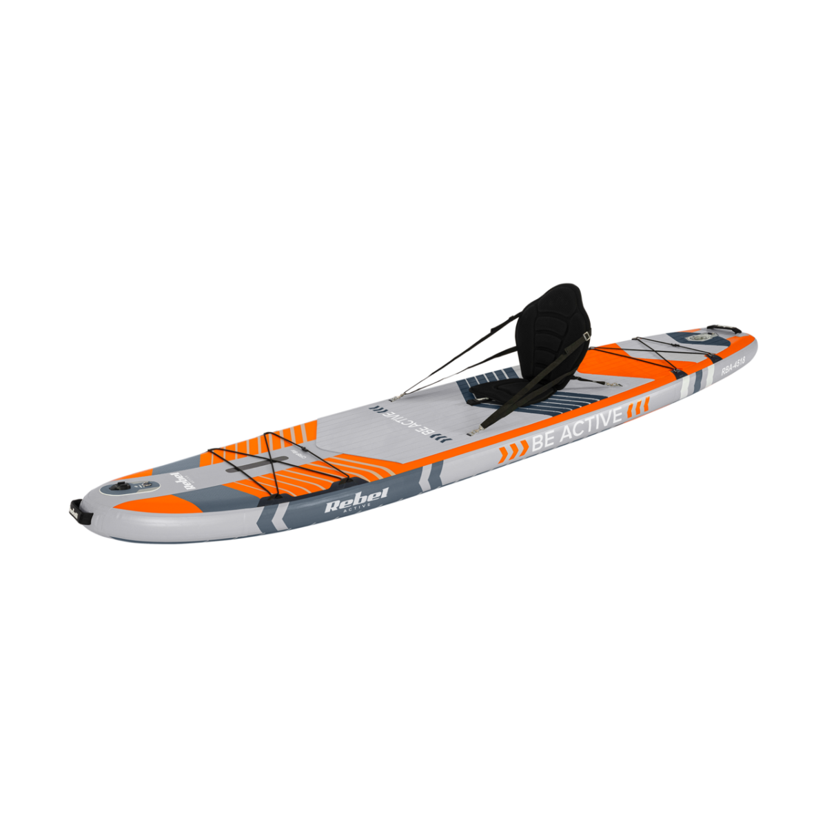 SUP-дошка для пдавання комплект REBEL ACTIVE PRO RBA-4518 335 см оранжева - Зображення 3