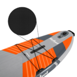 SUP-дошка для пдавання комплект REBEL ACTIVE PRO RBA-4518 335 см оранжева - Зображення 4