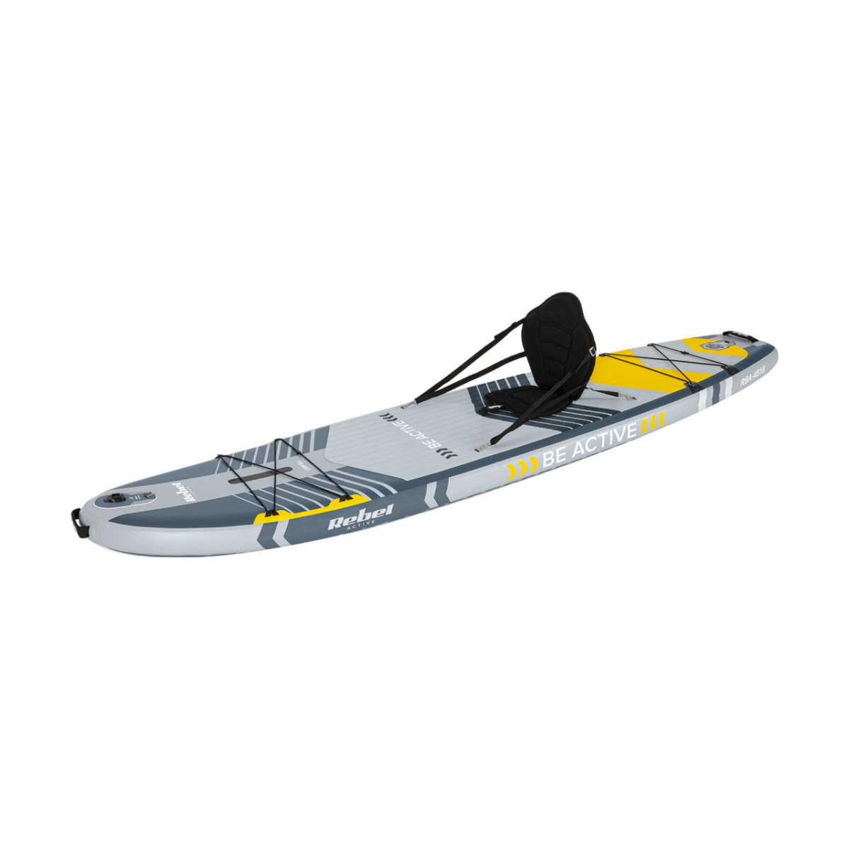 SUP-дошка для плавання комплект REBEL ACTIVE PRO RBA-4518 335см GRAY - Зображення 3