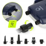 Насос для SUP-Дошки зі змінними наконечниками TSUNAMI CAR DAP-02 - Зображення 3