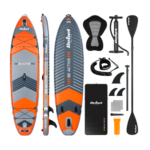 SUP дошка для плавання і відпочинку Rebel RBA-4507-OR 335см ORANGE - Зображення 2