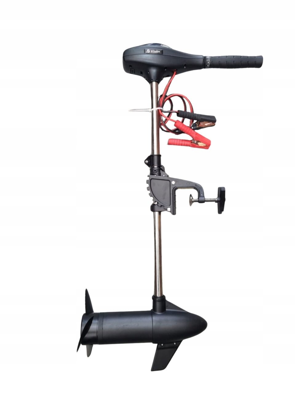 SILNIK-ZABURTOWY-ELEKTRYCZNY-672W-60LBS-12V-STORM-B60 (1) Електричний підвісний двигун Storm для човна B60 672 Вт