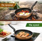 Сковорода з алмазним покриттям пательня Tiross TS 1261 20см