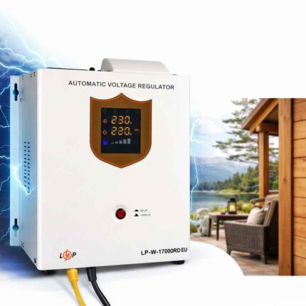 Стабілізатор напруги LogicPower LP-W-17000RD EU 10200Вт релейний 7 ступенів