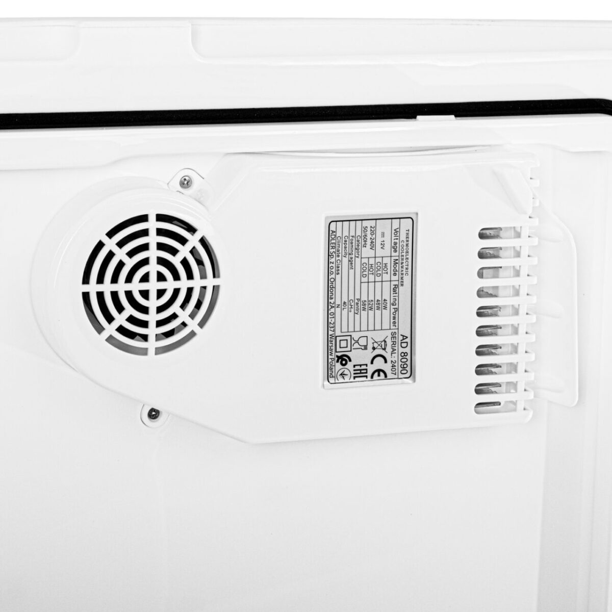 Холодильник туристичний дорожній автохолодильник Adler AD 8090 40л