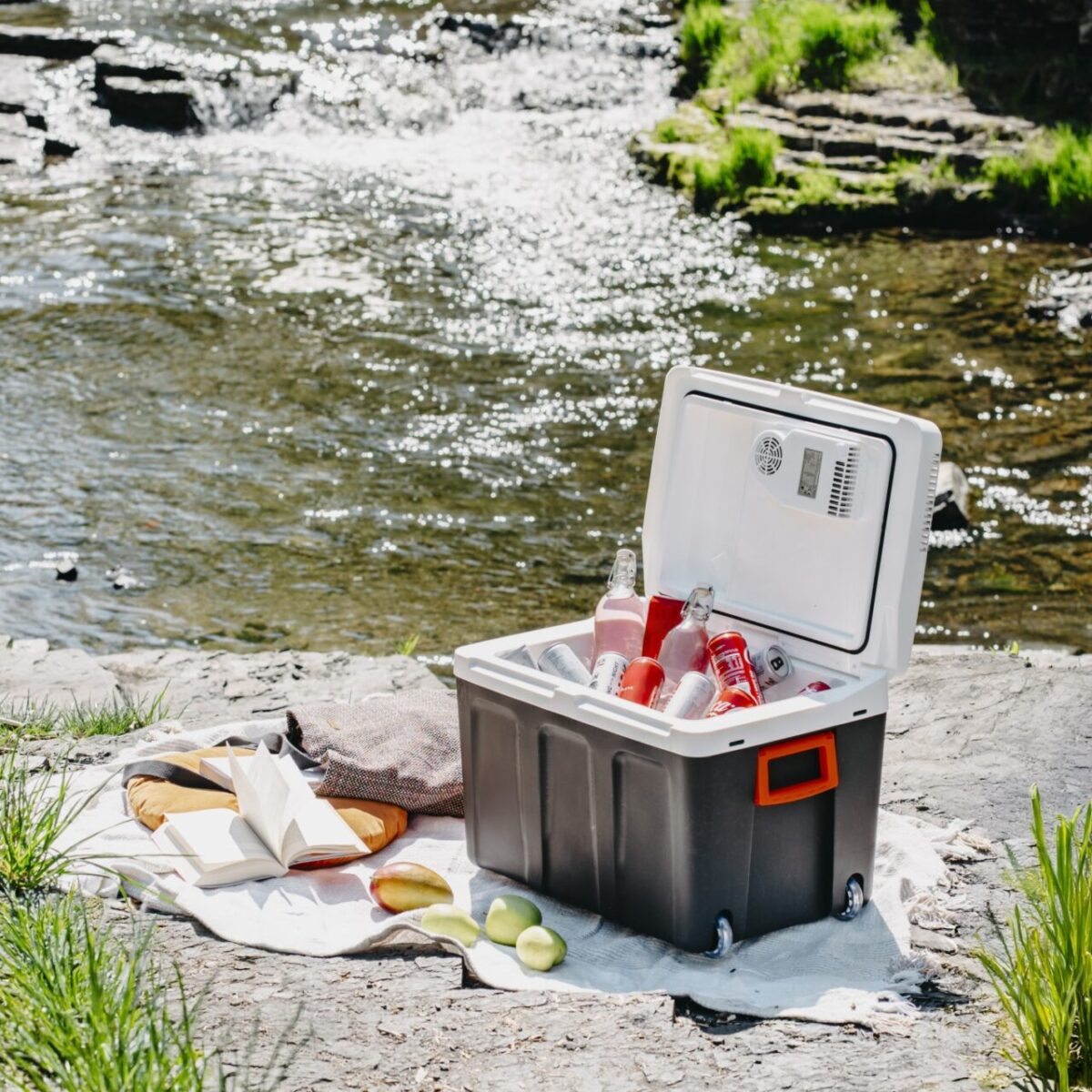 Холодильник туристичний дорожній автохолодильник Adler AD 8090 40л