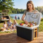 Холодильник туристичний дорожній автохолодильник Adler AD 8090 40л