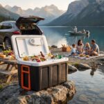 Холодильник туристичний дорожній автохолодильник Adler AD 8090 40л