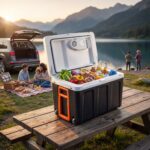 Холодильник туристичний дорожній автохолодильник Adler AD 8090 40л