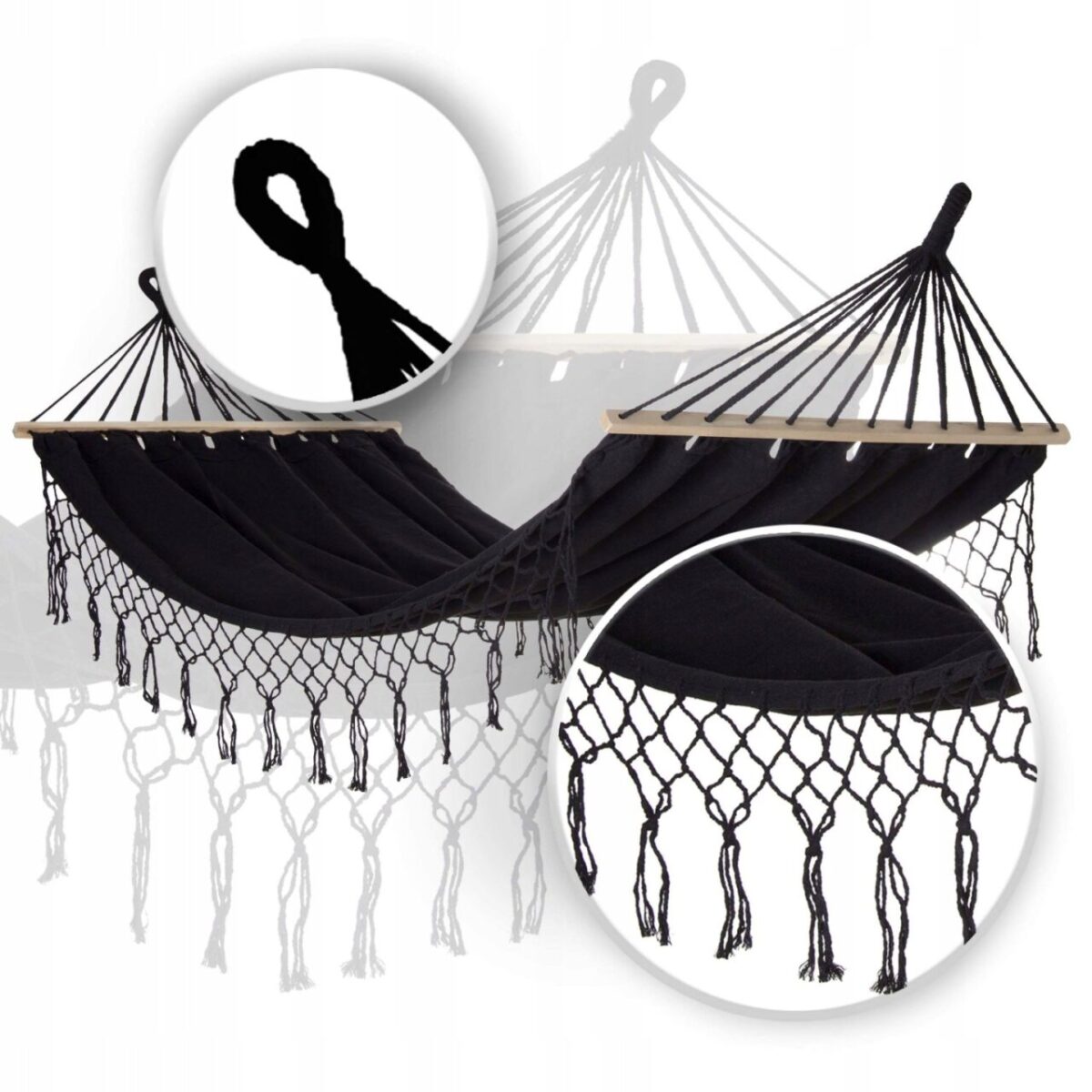 Гамак BOHO 100x200x280см - Зображення 2