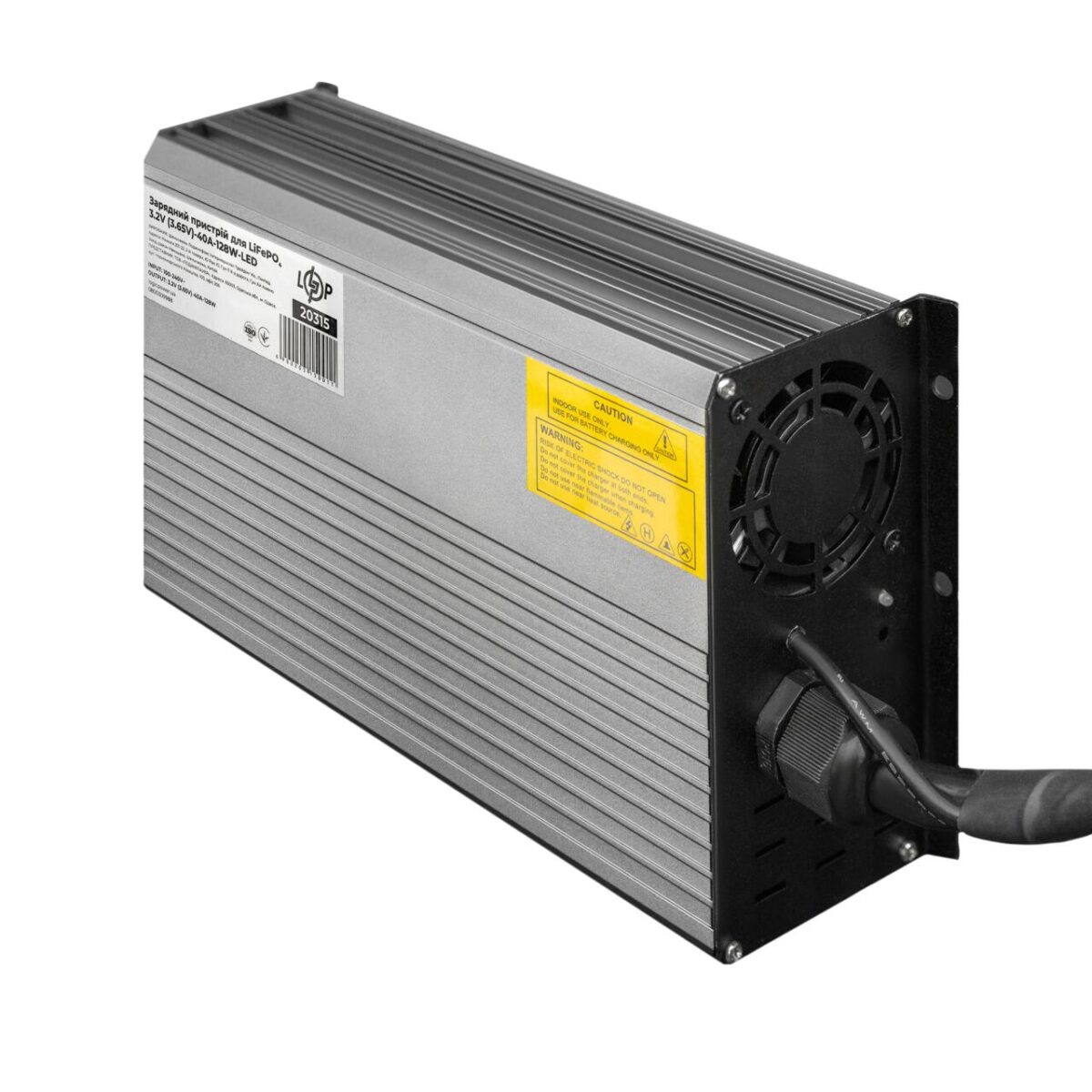 Зарядний пристрій для LiFePO4 комірок LogicPower 3.2V (3.65V)-40A-128W-LED - Зображення 4