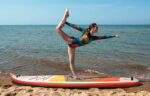 SUP-дошка надувна FunWater SUPFW69B 3.35 м помаранчево-біла - Зображення 5