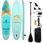 SUP-дошка надувна FunWater SUPFW70A 3.5 м бірюзова
