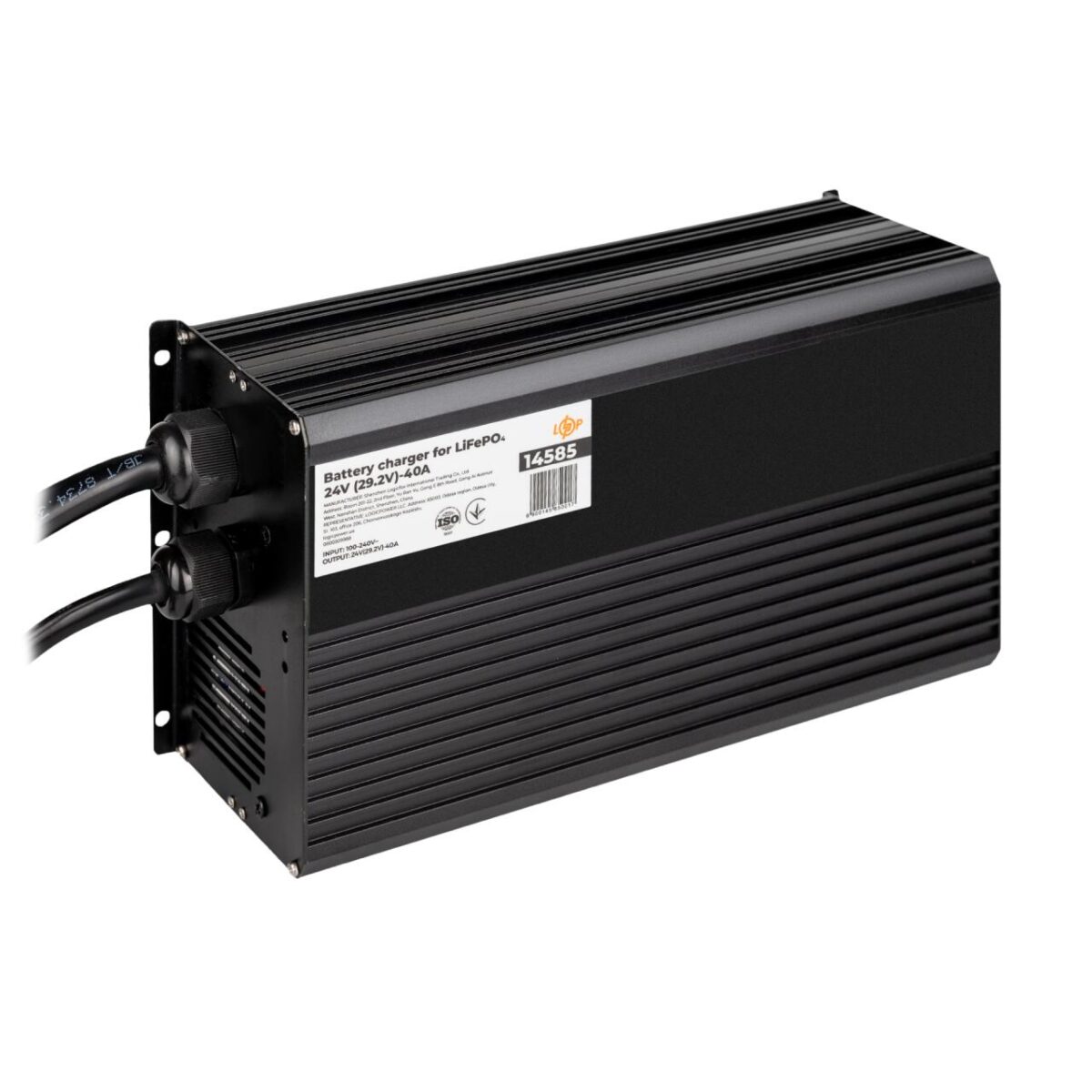 Зарядний пристрій для акумуляторів LiFePO4 24V 29.2V-40A-960W - Зображення 3