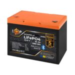 Акумулятор LogicPower LP LiFePO4 25.6V 50 Ah (1280Wh) (BMS 80A/50А) пластик Smart BT - Зображення 2