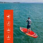SUP дошка Funwater Feath-R Lite Koi 3.5 м SUPFR01E - Зображення 6