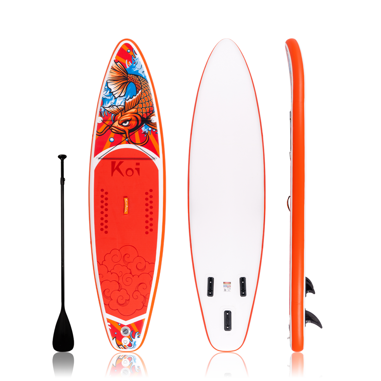 Koi_11ft_Lightweight_Inflatable_Stand_Up_Paddle_Board SUP дошка Funwater Feath-R Lite Koi 3.5 м SUPFR01E - Зображення 1