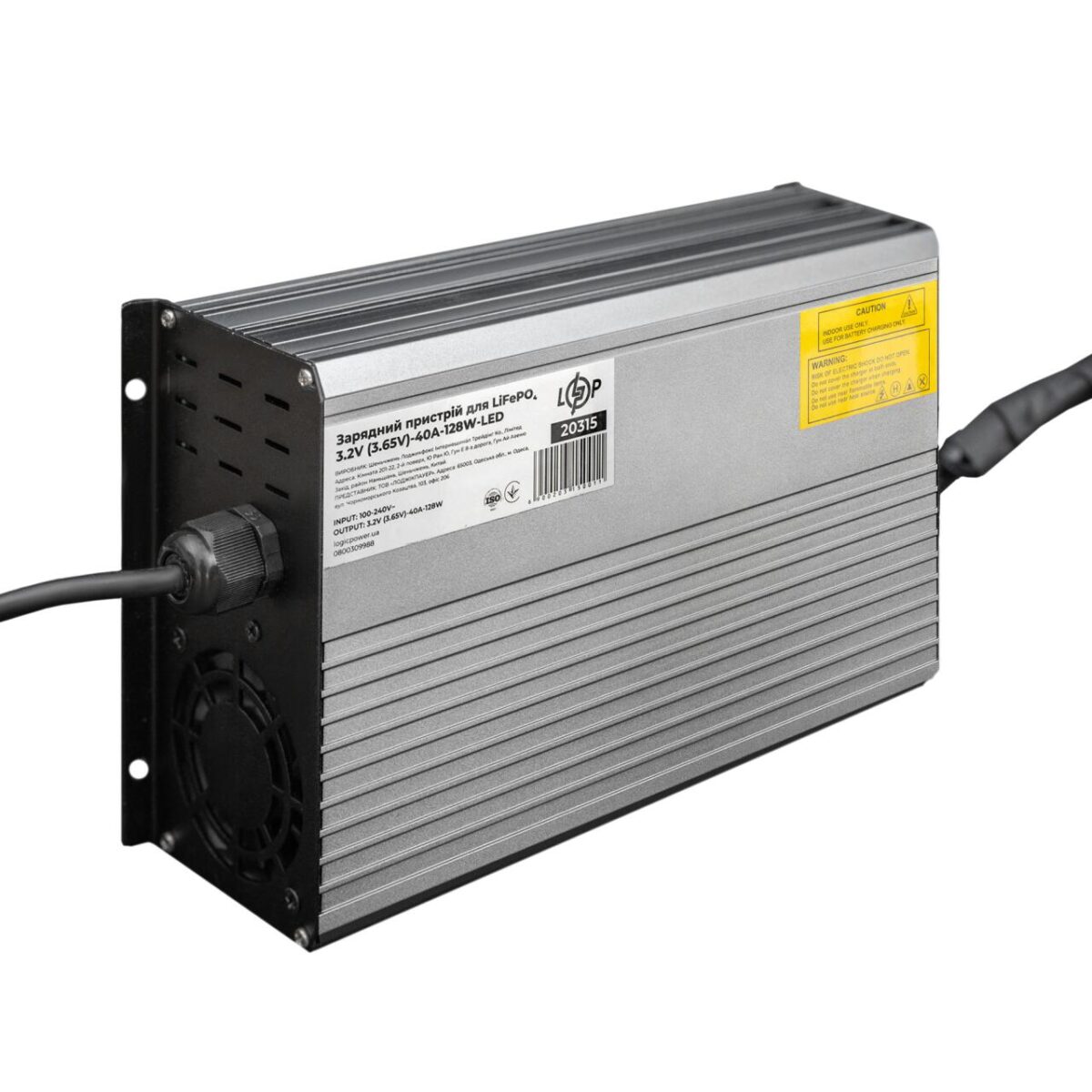 Зарядний пристрій для LiFePO4 комірок LogicPower 3.2V (3.65V)-40A-128W-LED - Зображення 3