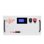 Акумулятор LogicPower LP LiFePO4 51.2V - 315 Ah (16128Wh) (BMS SP 200A/100А) RM RS485/CAN LCD WH - Зображення 2