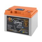 Акумулятор LogicPoser LP LiFePO4 12,8V - 50 Ah (640Wh) (BMS 40A/40А) пластик LCD Smart BT - Зображення 2