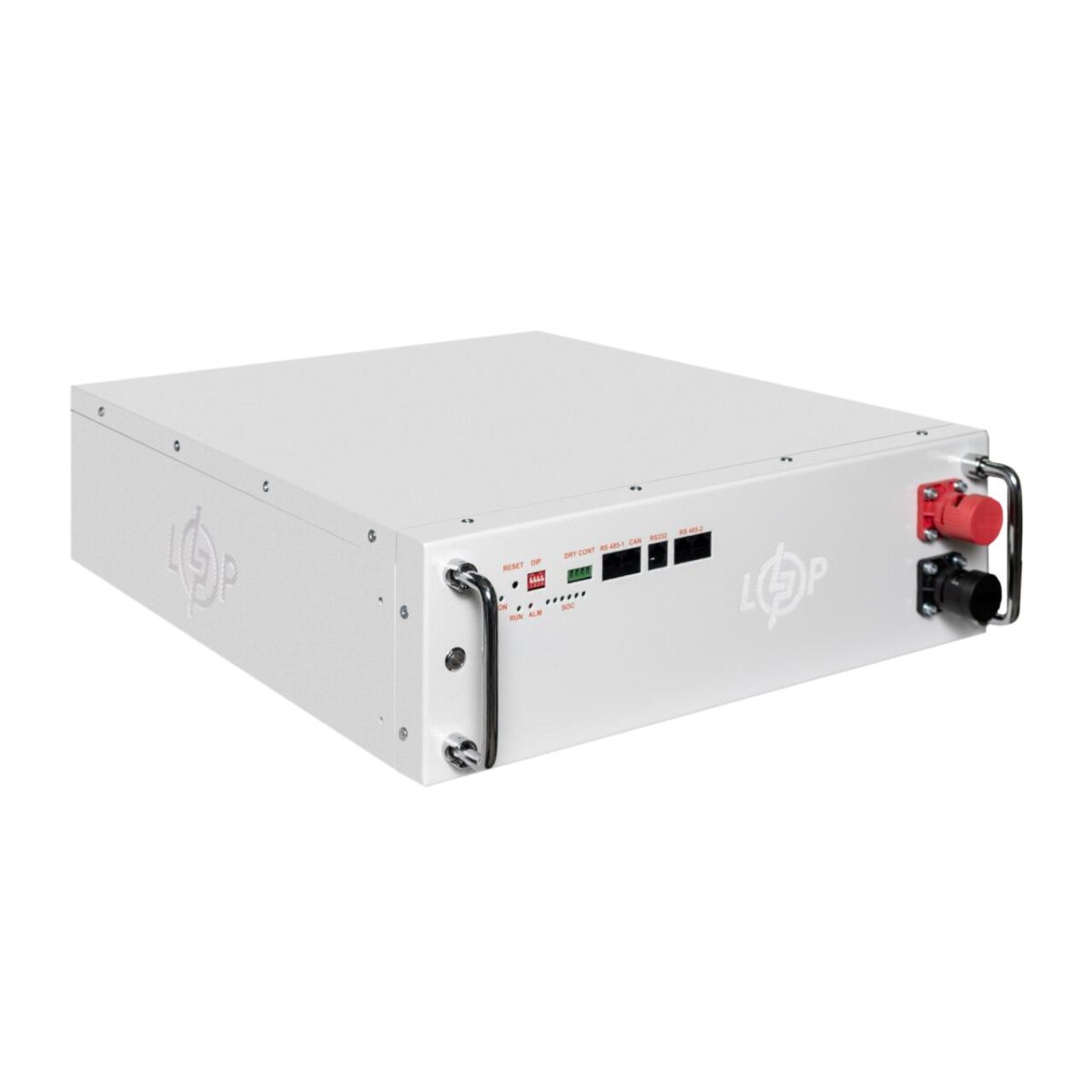 Акумулятор LogicPower LP LiFePO4 51.2V - 100 Ah (5120Wh) (BMS JK 100A/50А) RM RS485/CAN WH - Зображення 3