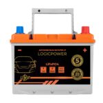 Автомобільний літієвий акумулятор LogicPower LP LiFePO4 12V 50 Ah (+ праворуч) BMS 800А