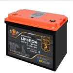 Акумулятор LogicPower LP LiFePO4 12.8V 100 Ah 1280Wh BMS 100A/50А пластик Smart BT - Зображення 5