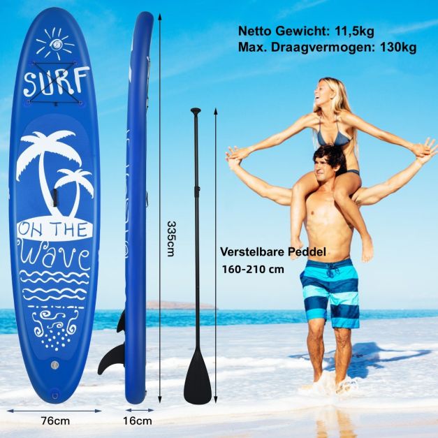 Дошка для SUP Costway SP37090 335см - Зображення 3