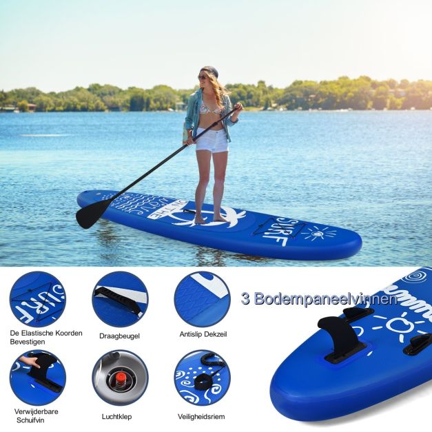 Дошка для SUP Costway SP37090 335см - Зображення 5