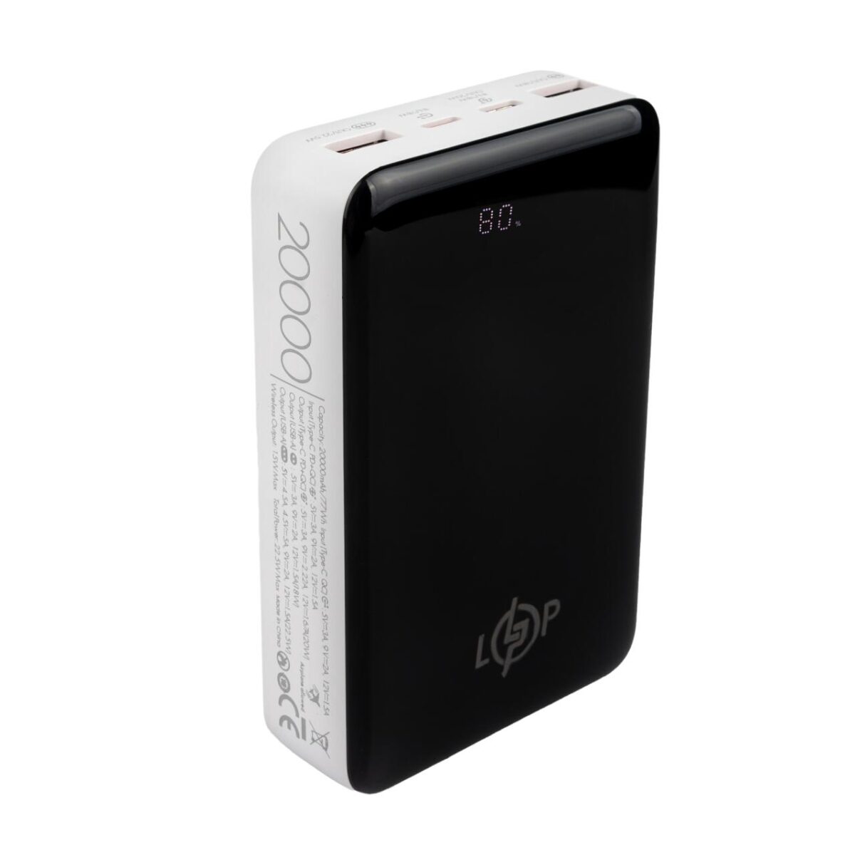 Бездротовий Power Bank logicPower LP PQ18 20000mAh - Зображення 5