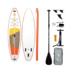 SUP-дошка надувна FunWater SUPFW69B 3.35 м помаранчево-біла