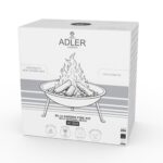 Садове вогнище Adler AD 6819, сталева чаша 58 см, 500°C