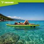 Cапборд SUP-дошка Trizand 27785 350см з веслом, насосом та аксесуарами