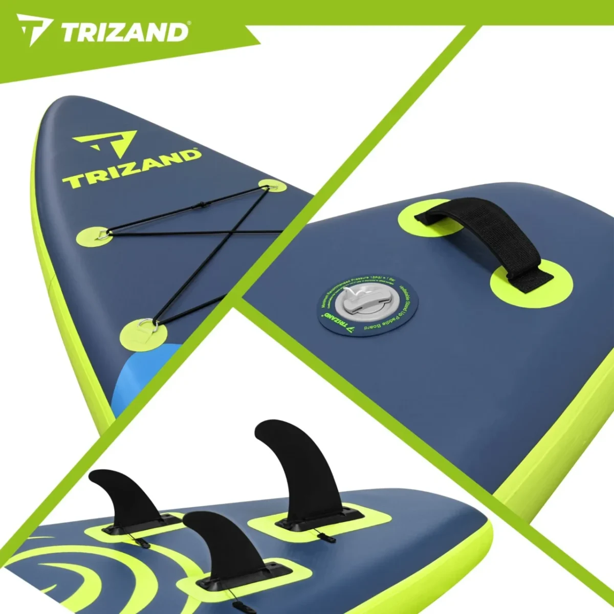 Cапборд SUP-дошка Trizand 27785 350см з веслом, насосом та аксесуарами