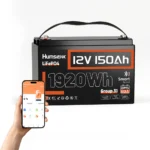 LiFePO4 акумулятор Humsienk акумуляторна батарея 12V 150Ah Bluetooth 110A BMS HS12V150AH110BT