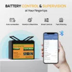Акумулятор LiFePO4 12.8V 100Ah ECO-WORTHY Bluetooth
