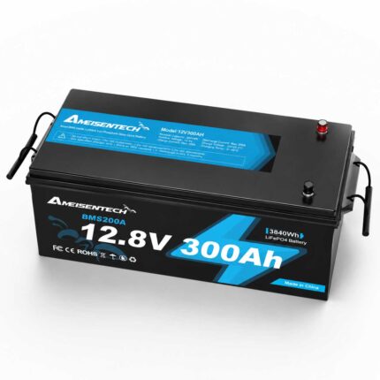 LiFePO4 акумулятор Ameisentech акумуляторна батарея 12V 300Ah BMS