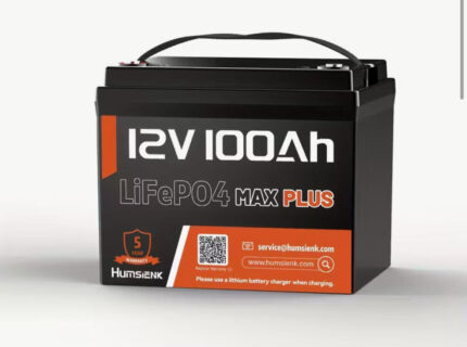 Акумулятор Humsienk MAX LiFePO4 12V 100Ah 1280 Вт·год