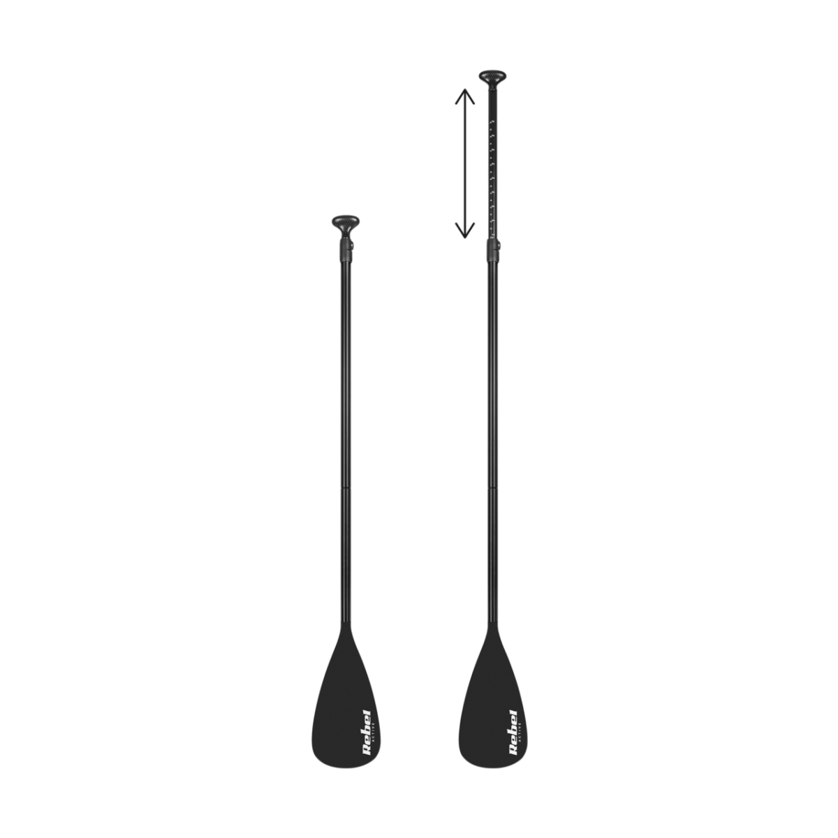 Весло REBEL ACTIVE SUP RBA-4505 легке та міцне весло для SUP з регулюванням довжини - Зображення 3